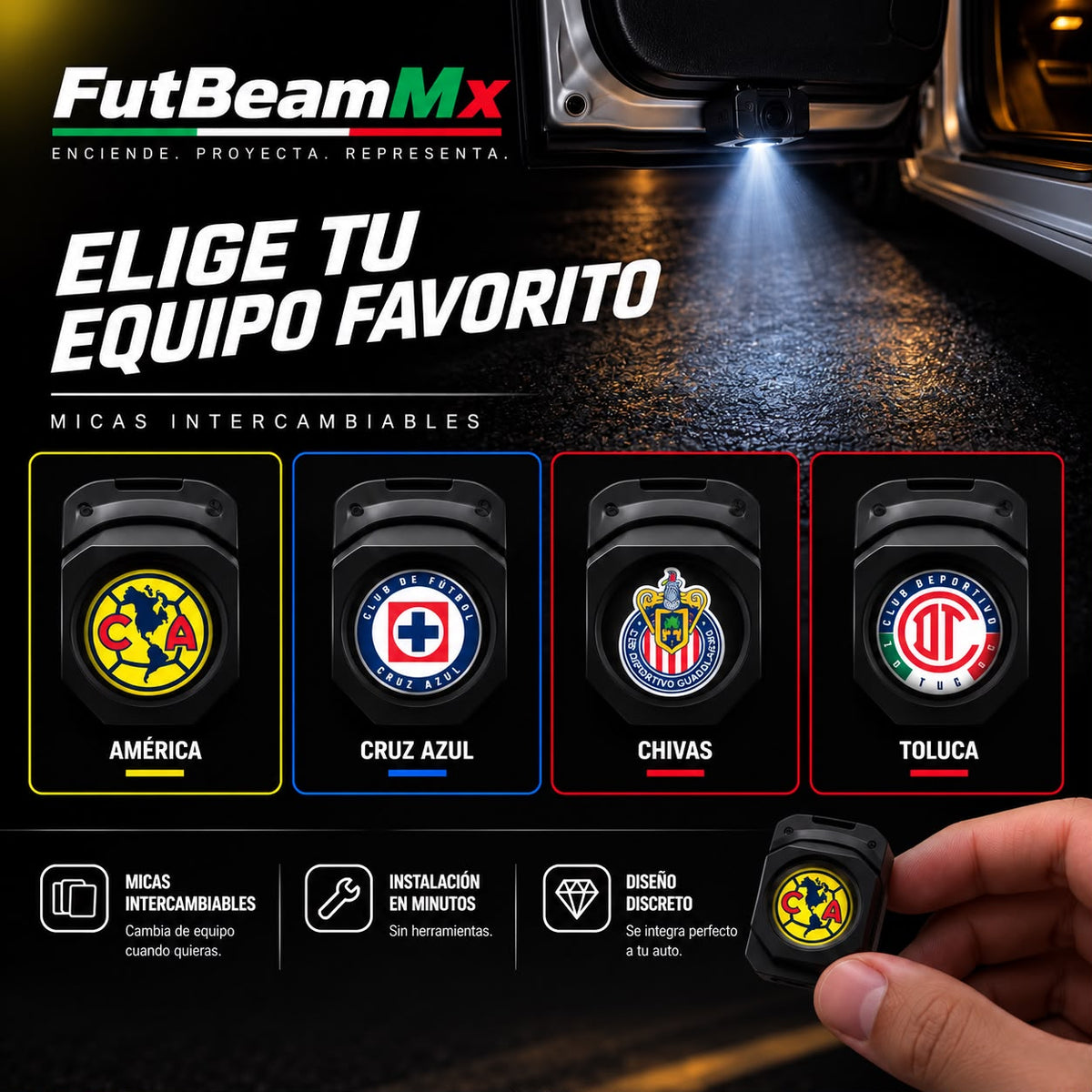 Mini Proyector para carro